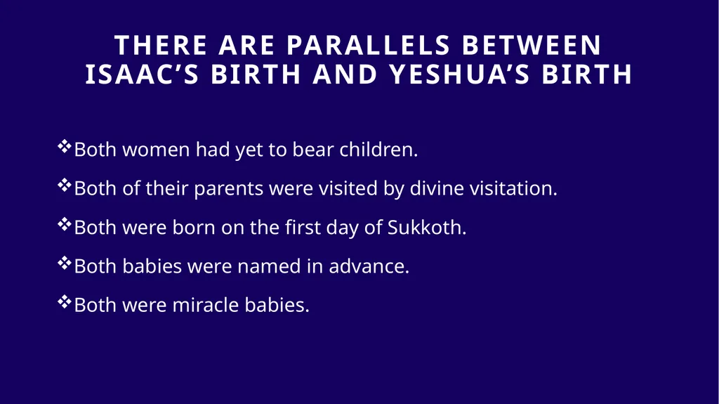 WHEN WAS YESHUA BORN? Evidence Based on Scriptural - slide 171 of 409