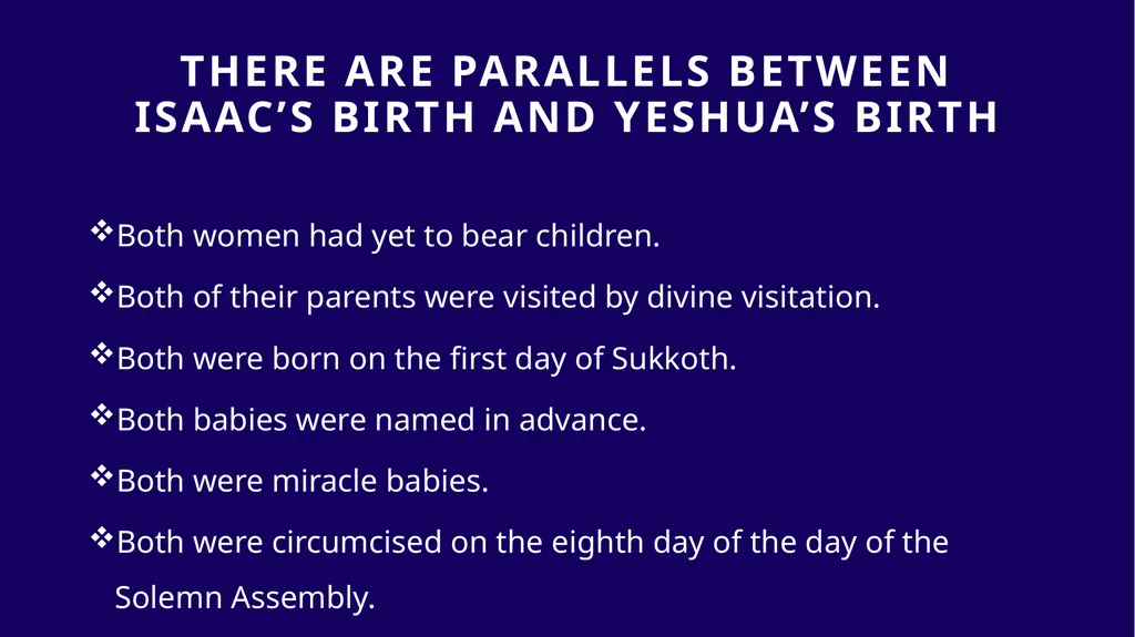 WHEN WAS YESHUA BORN? Evidence Based on Scriptural - slide 172 of 409