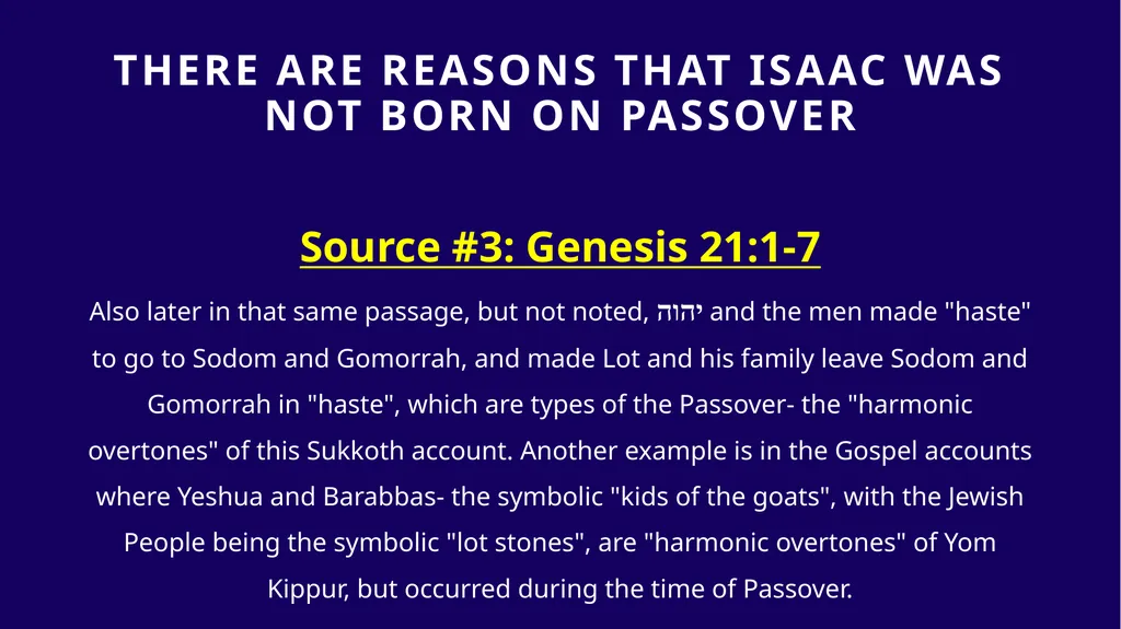WHEN WAS YESHUA BORN? Evidence Based on Scriptural - slide 181 of 409