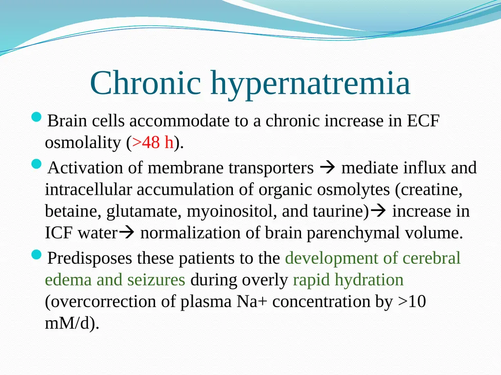 HYPERNATREMIA DR. NITHYA RAMANUJAN JUNIOR RESIDENT - slide 9 of 20