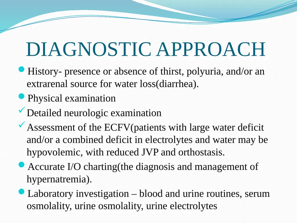 HYPERNATREMIA DR. NITHYA RAMANUJAN JUNIOR RESIDENT - slide 11 of 20