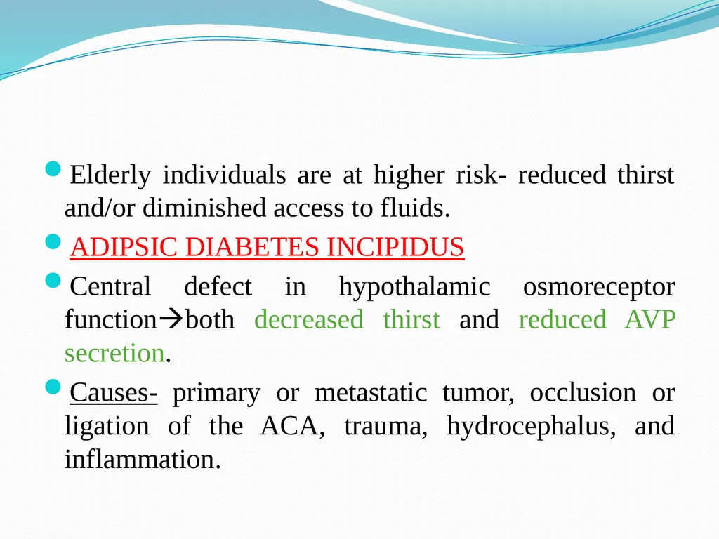 HYPERNATREMIA DR. NITHYA RAMANUJAN JUNIOR RESIDENT - slide 3 of 20