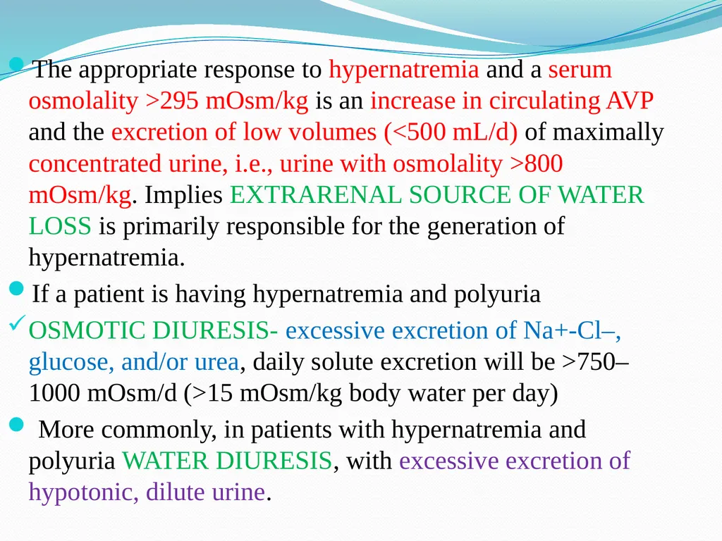 HYPERNATREMIA DR. NITHYA RAMANUJAN JUNIOR RESIDENT - slide 12 of 20