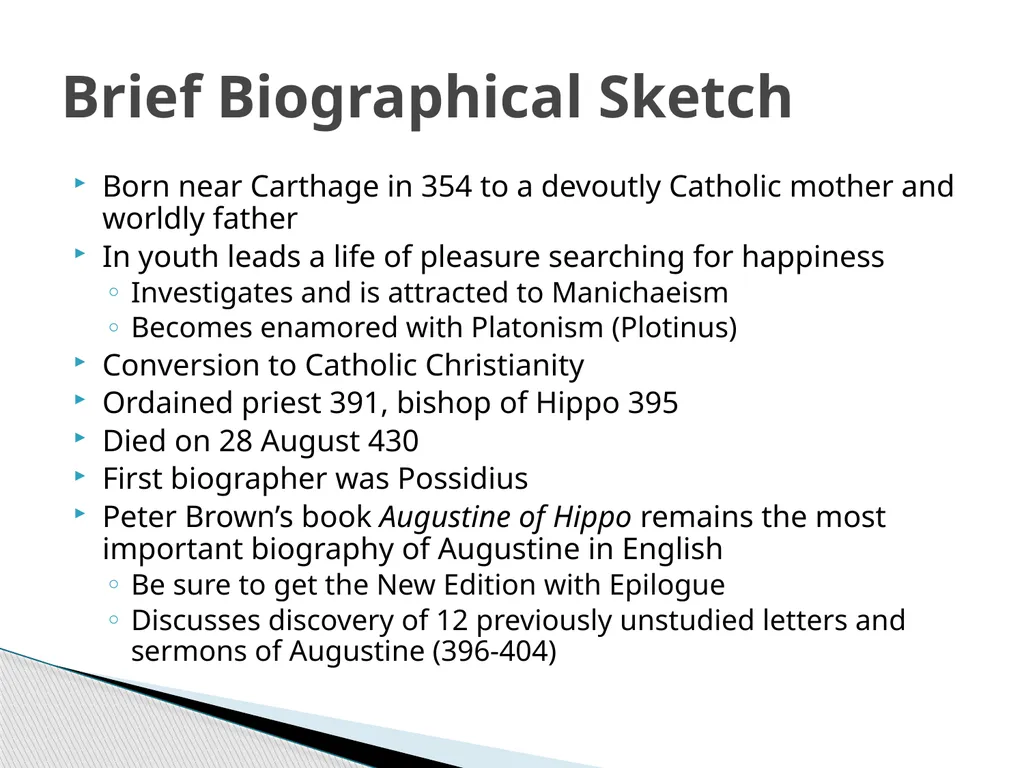 Lecture 1: Introduction Dr. Ann T. Orlando 17 - slide 20 of 39