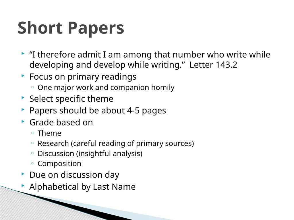 Lecture 1: Introduction Dr. Ann T. Orlando 17 - slide 6 of 39
