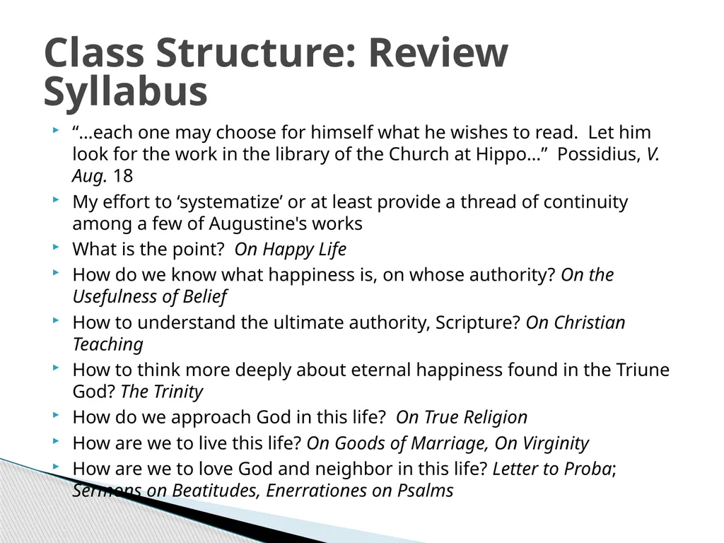 Lecture 1: Introduction Dr. Ann T. Orlando 17 - slide 14 of 39