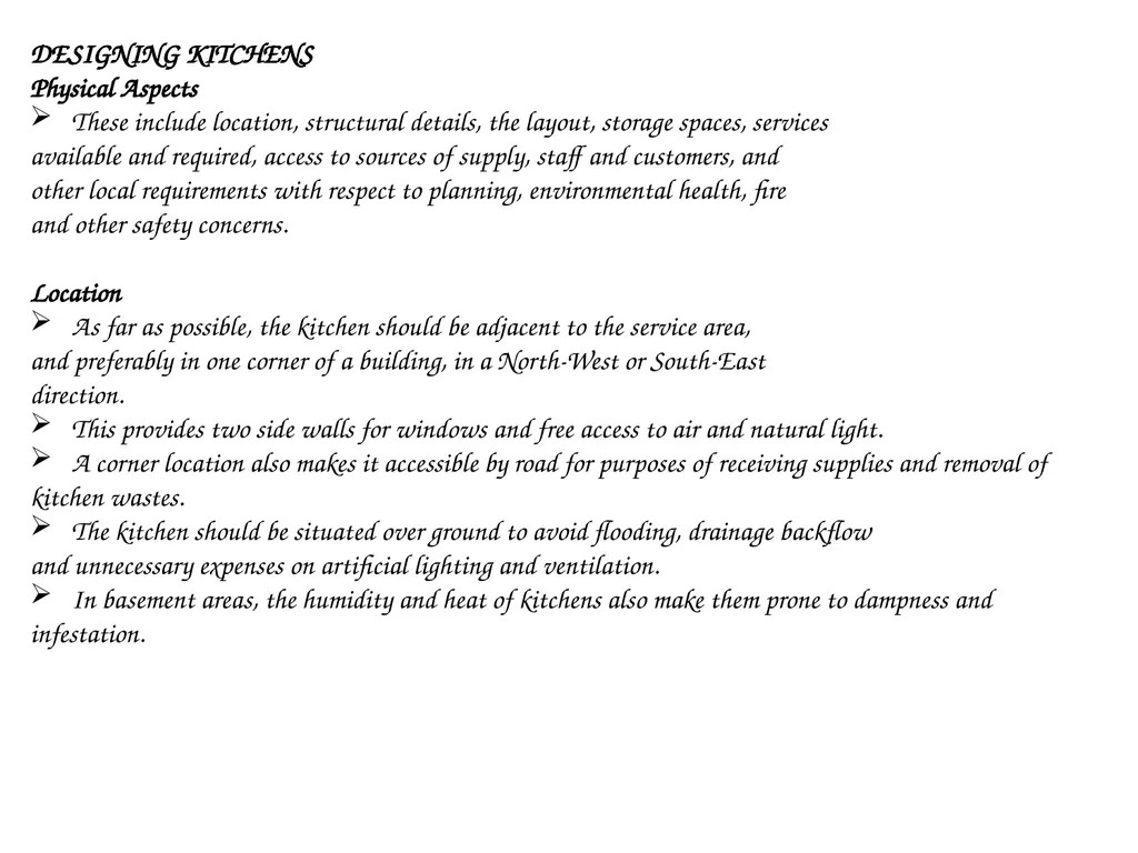 Subject Title : FOOD SERVICE MANAGEMENT-II Subject - slide 25 of 47