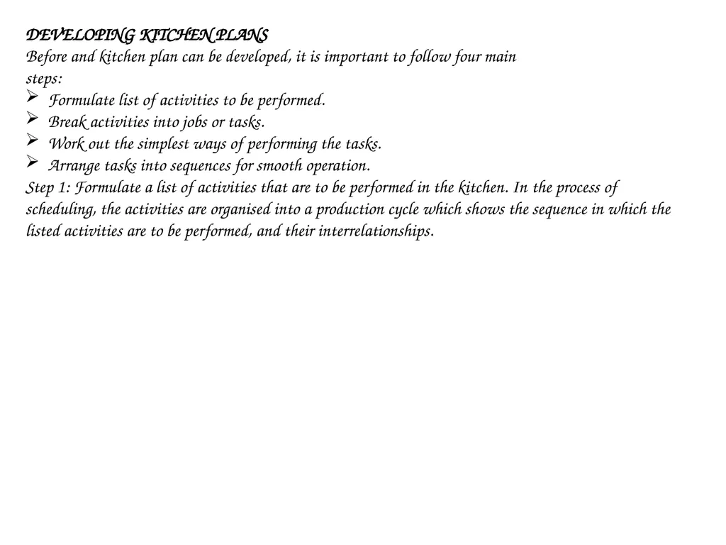 Subject Title : FOOD SERVICE MANAGEMENT-II Subject - slide 15 of 47