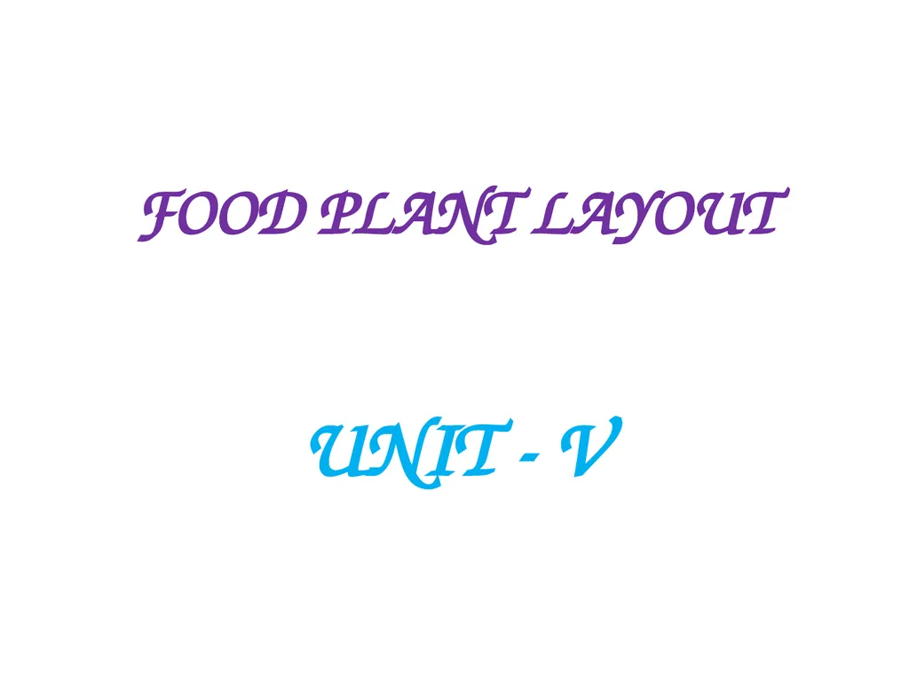 Subject Title : FOOD SERVICE MANAGEMENT-II Subject - slide 2 of 47