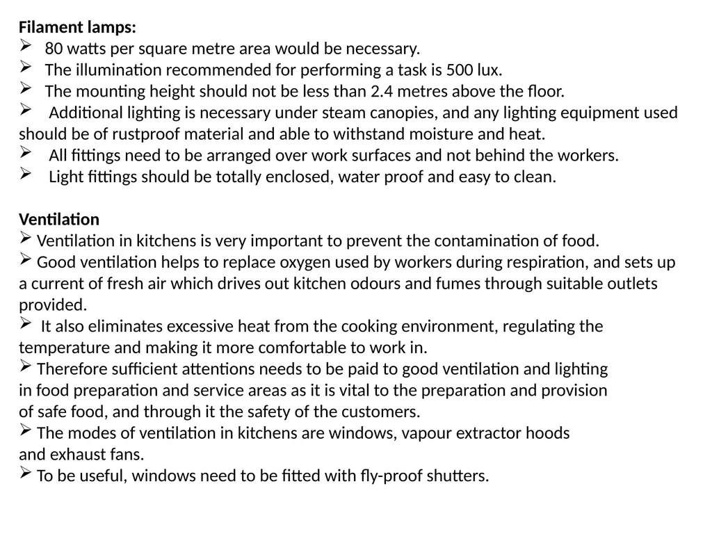 Subject Title : FOOD SERVICE MANAGEMENT-II Subject - slide 32 of 47