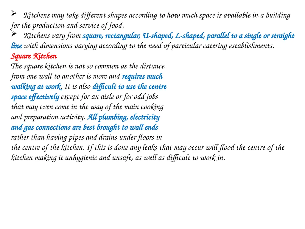 Subject Title : FOOD SERVICE MANAGEMENT-II Subject - slide 10 of 47