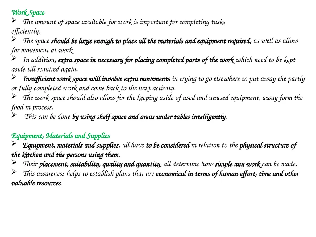 Subject Title : FOOD SERVICE MANAGEMENT-II Subject - slide 23 of 47