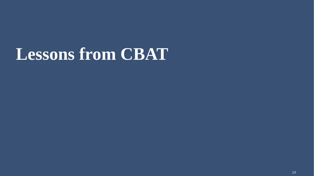 Using Carbon-Based Advanced Treatment (CBAT) to - slide 13 of 29
