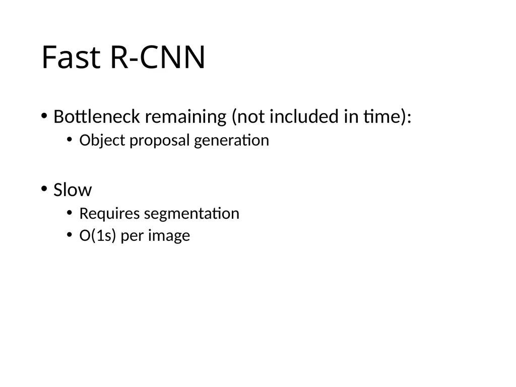 Object detection The Task R-CNN: Regions with CNN - slide 19 of 56