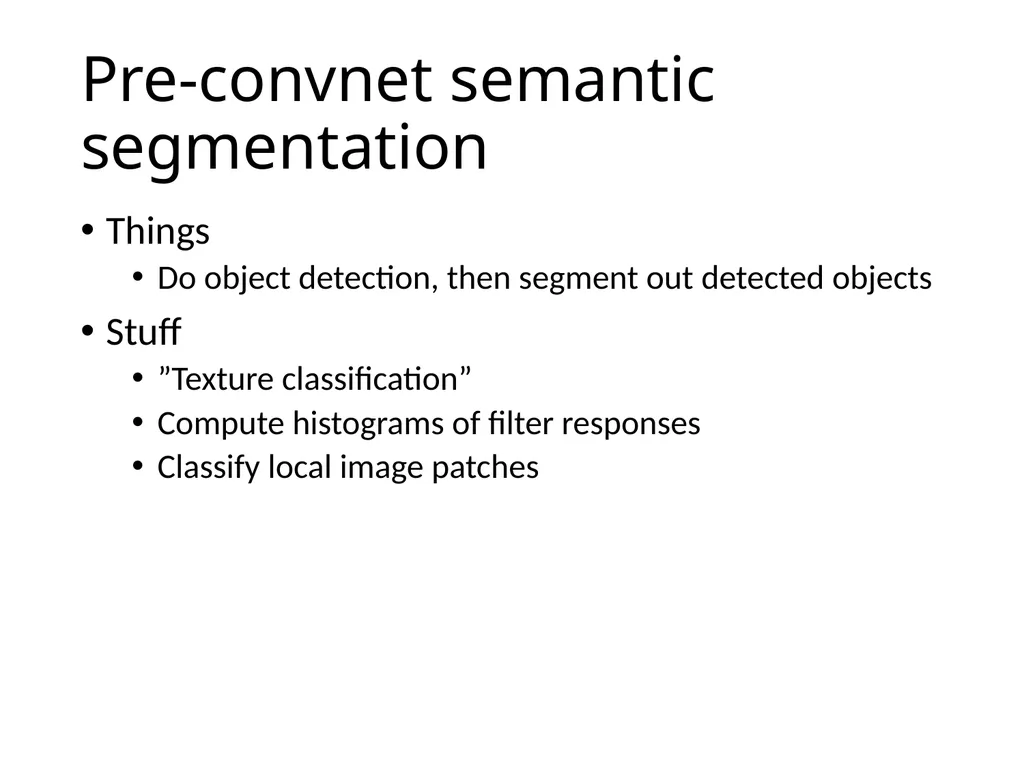 Object detection The Task R-CNN: Regions with CNN - slide 35 of 56
