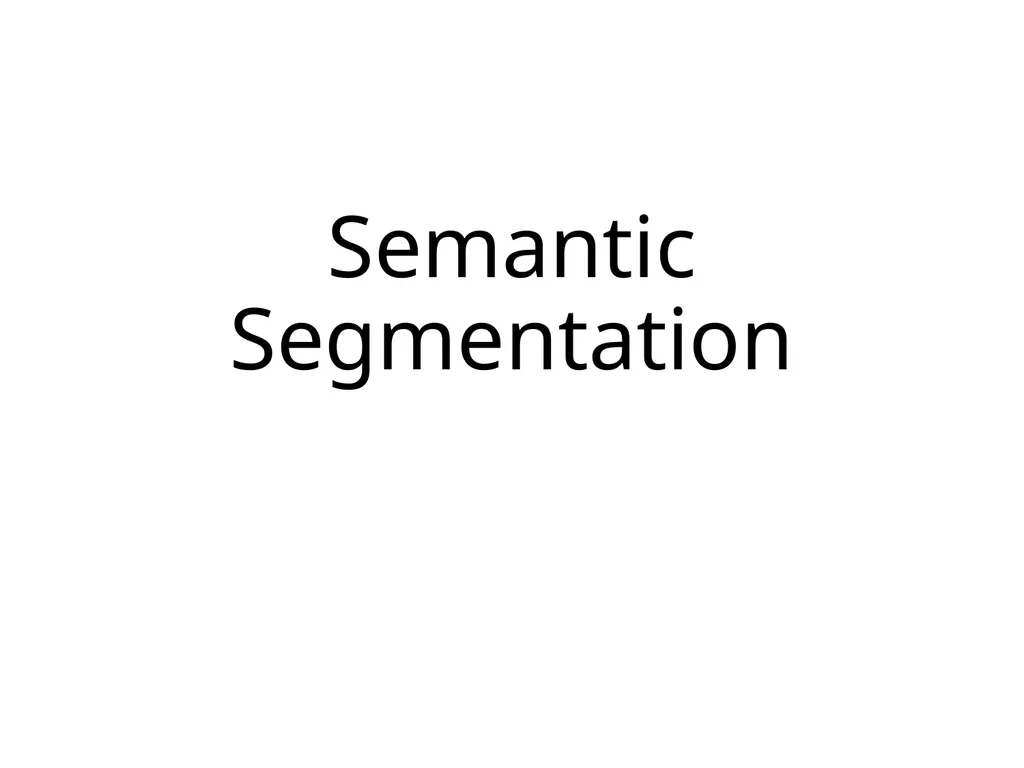 Object detection The Task R-CNN: Regions with CNN - slide 30 of 56