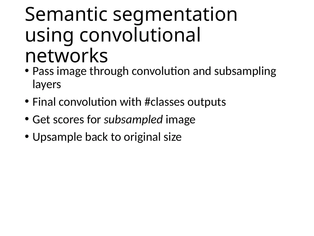Object detection The Task R-CNN: Regions with CNN - slide 41 of 56