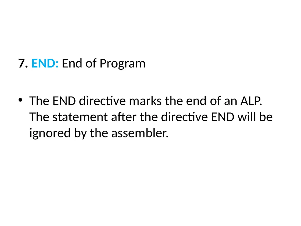 UNIT-II 8086 ASSEMBLY LANGUAGE PROGRAMMING BY: Ms. - slide 10 of 29