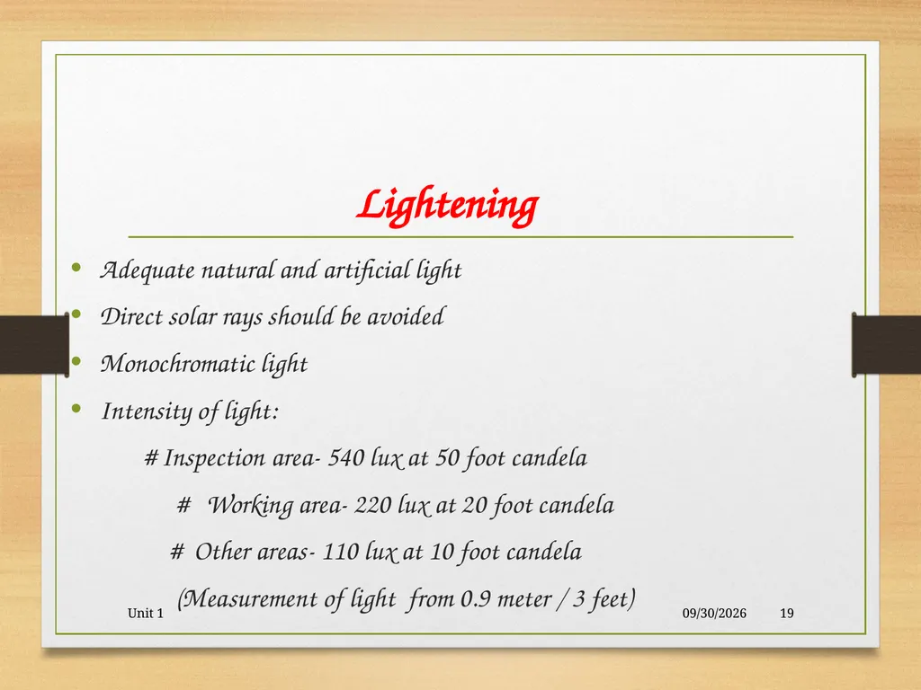 Abattoir – materials, designs and layout 5/19/2020 - slide 19 of 36