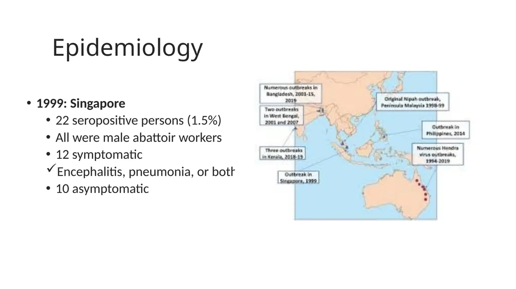 Preventing Future Pandemics. Nipah Virus “Bat with - slide 20 of 32