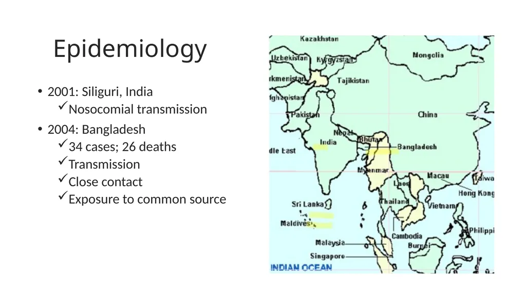 Preventing Future Pandemics. Nipah Virus “Bat with - slide 21 of 32