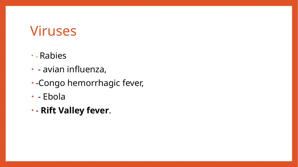 Zoonotic infections CLS 416 Learning outcomes - slide 37 of 40