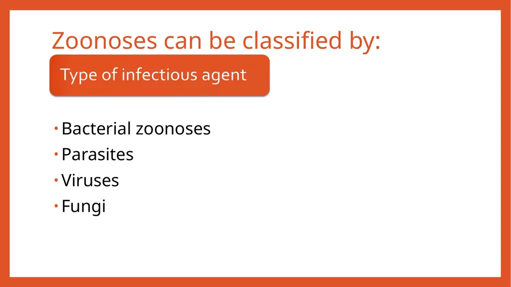 Zoonotic infections CLS 416 Learning outcomes - slide 34 of 40