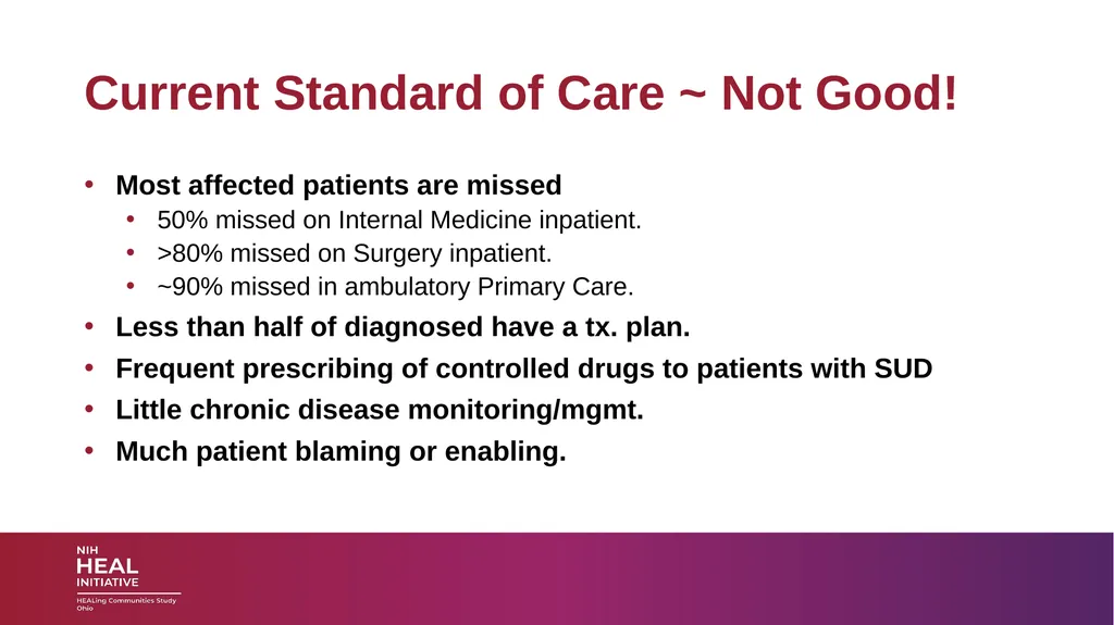 SUBSTANCE USE DISORDERS: Overview and applications - slide 28 of 48