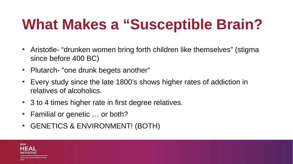 SUBSTANCE USE DISORDERS: Overview and applications - slide 12 of 48