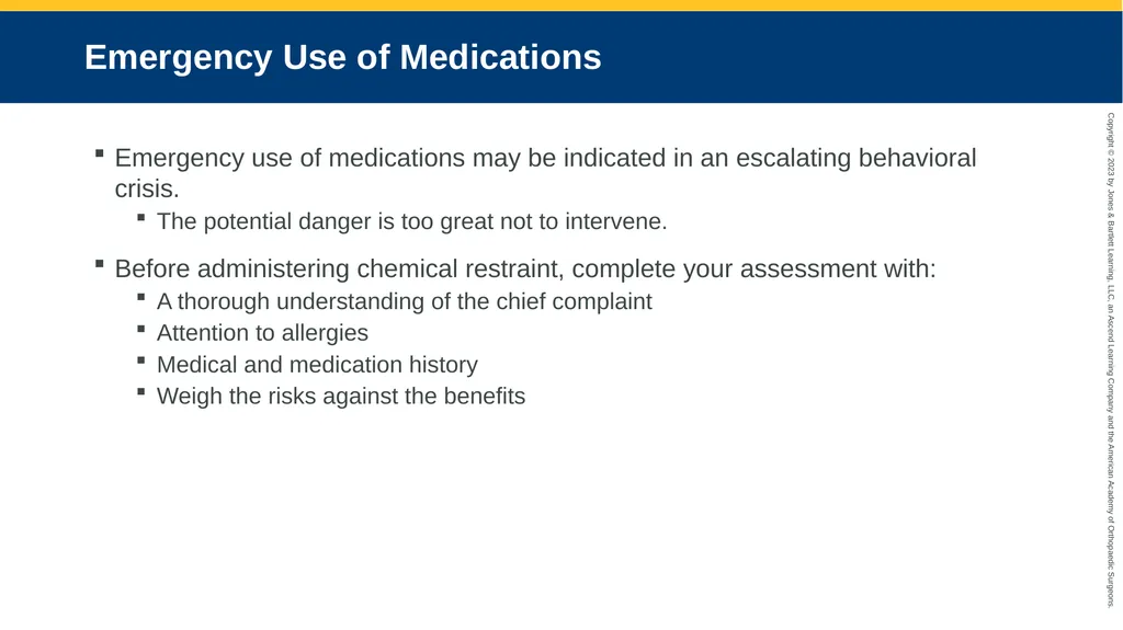Psychiatric Emergencies CHAPTER 29 Introduction - slide 80 of 84