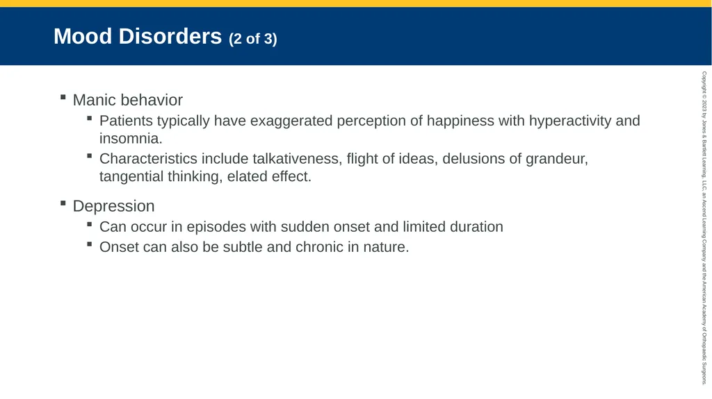 Psychiatric Emergencies CHAPTER 29 Introduction - slide 56 of 84