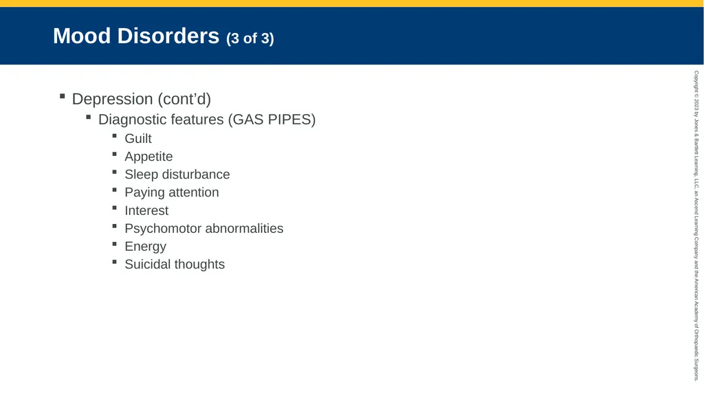 Psychiatric Emergencies CHAPTER 29 Introduction - slide 57 of 84