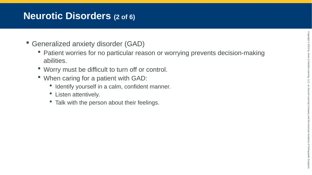 Psychiatric Emergencies CHAPTER 29 Introduction - slide 60 of 84