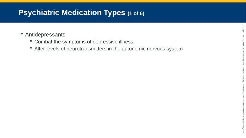 Psychiatric Emergencies CHAPTER 29 Introduction - slide 73 of 84