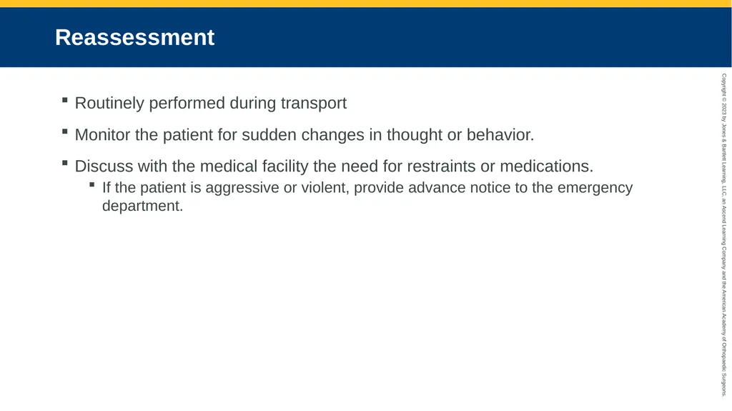 Psychiatric Emergencies CHAPTER 29 Introduction - slide 22 of 84