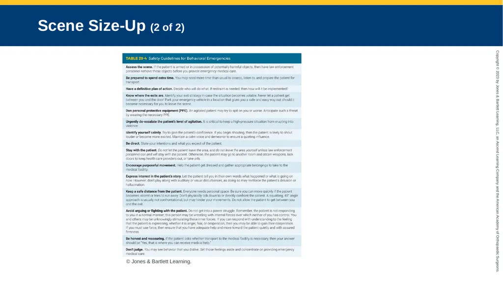 Psychiatric Emergencies CHAPTER 29 Introduction - slide 17 of 84