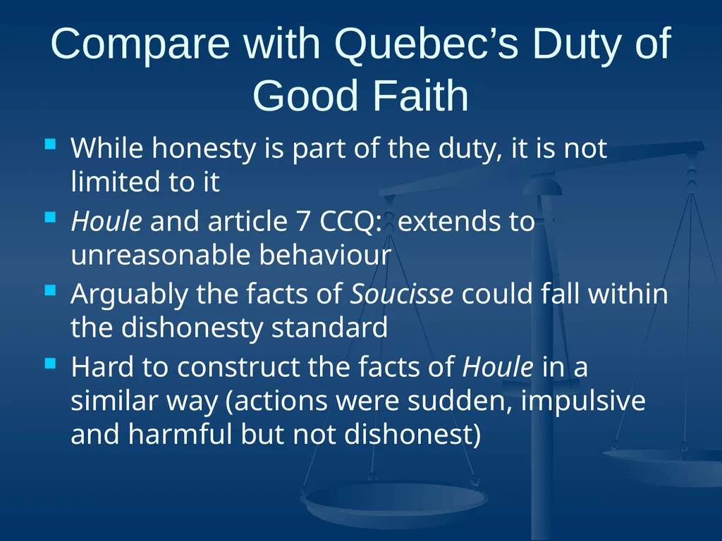 Good Faith in Contractual Relations Professor - slide 24 of 38