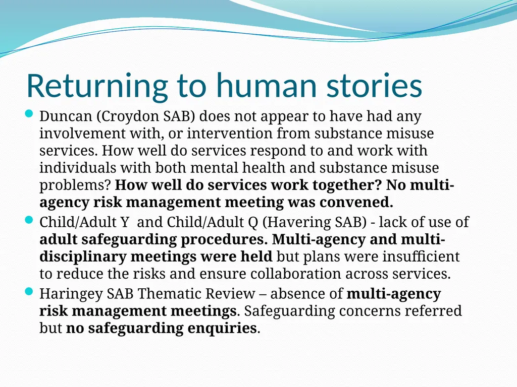 Self-neglect: the evidence-base from safeguarding - slide 27 of 50