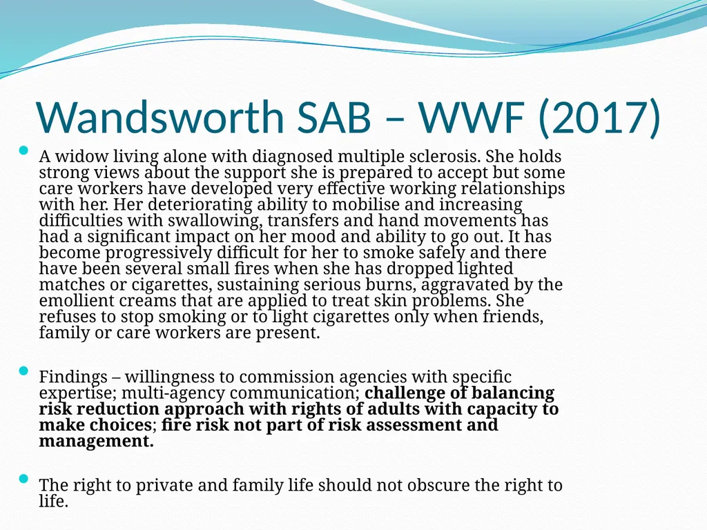 Self-neglect: the evidence-base from safeguarding - slide 17 of 50