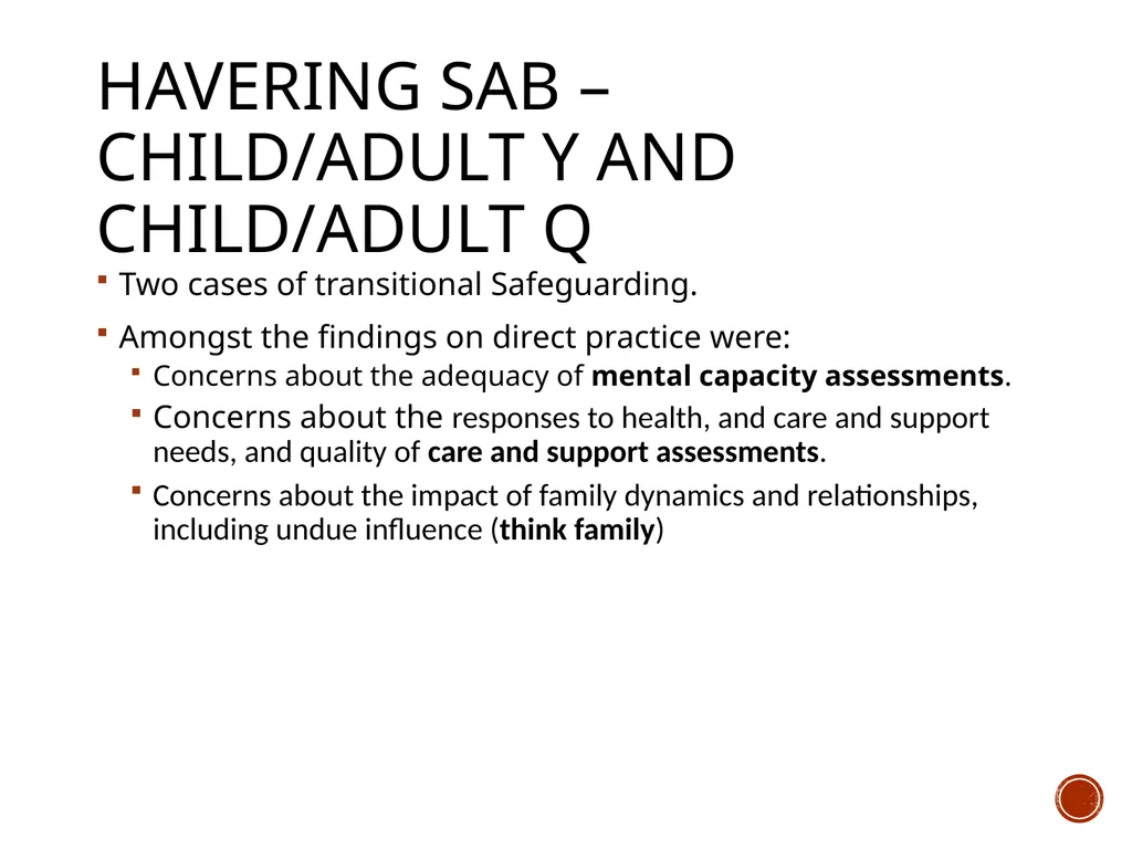 self-neglect: what works? The evidence-base for - slide 12 of 26