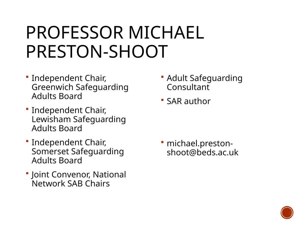 self-neglect: what works? The evidence-base for - slide 26 of 26