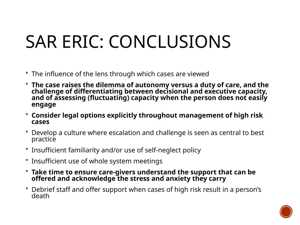 self-neglect: what works? The evidence-base for - slide 9 of 26