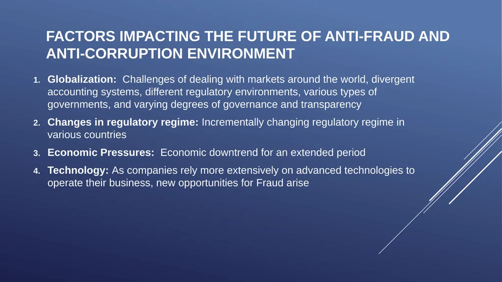 ICAB Webinar on Forensic Audit and Corporate - slide 43 of 45