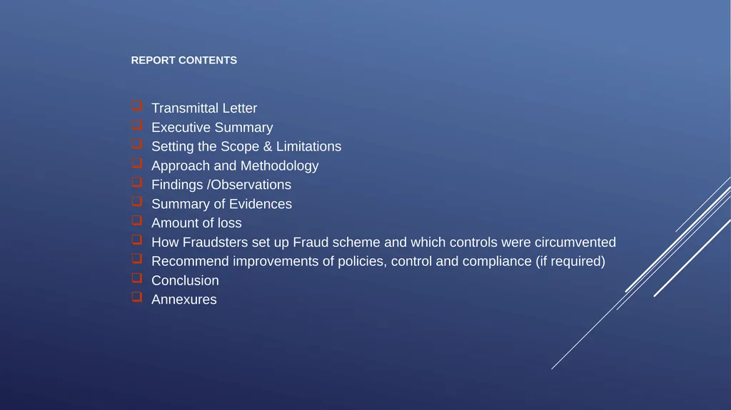 ICAB Webinar on Forensic Audit and Corporate - slide 34 of 45