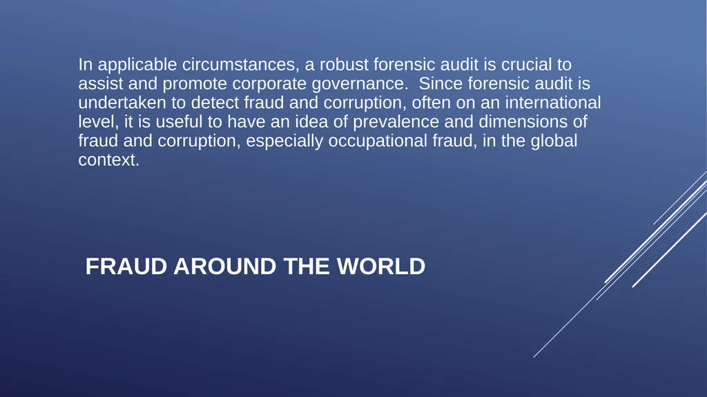 ICAB Webinar on Forensic Audit and Corporate - slide 8 of 45