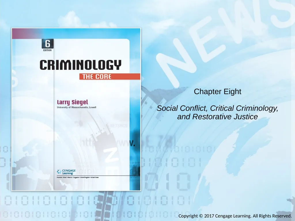 Chapter Eight Social Conflict, Critical - slide 1 of 23