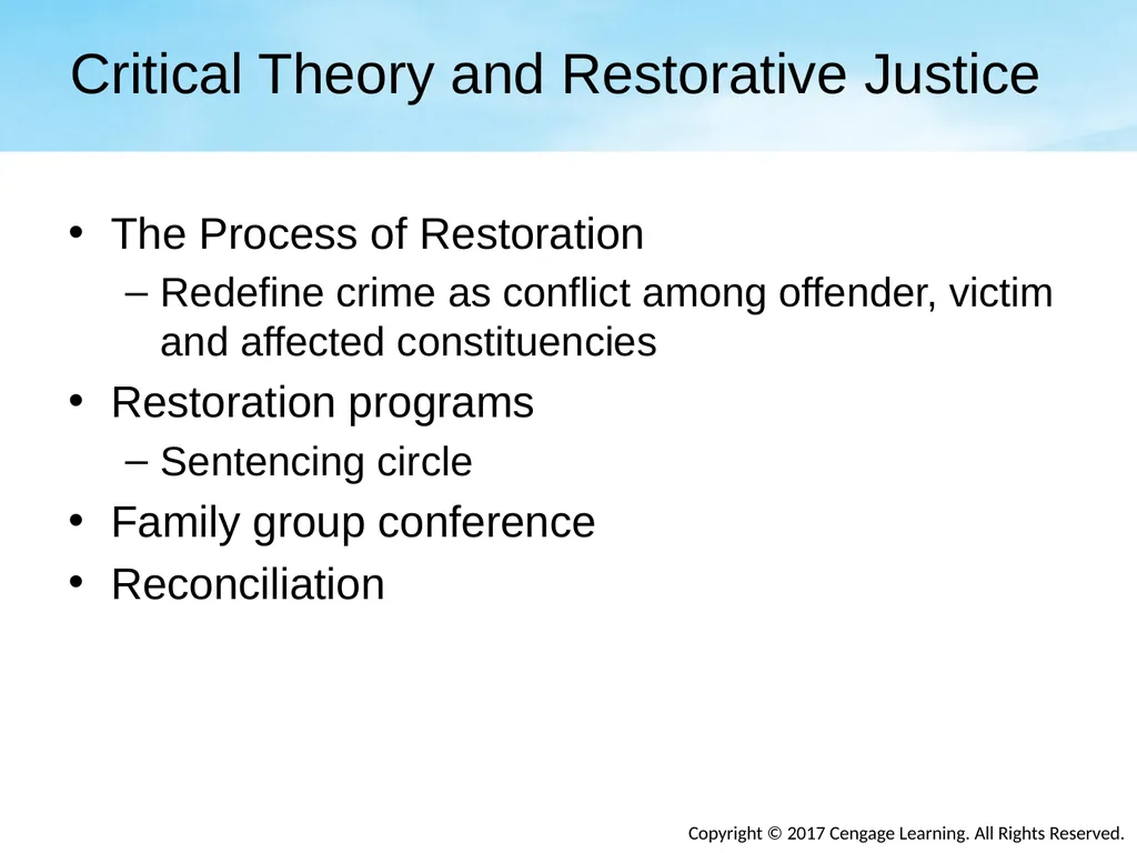 Chapter Eight Social Conflict, Critical - slide 23 of 23