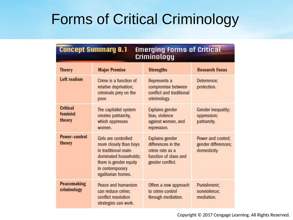 Chapter Eight Social Conflict, Critical - slide 21 of 23
