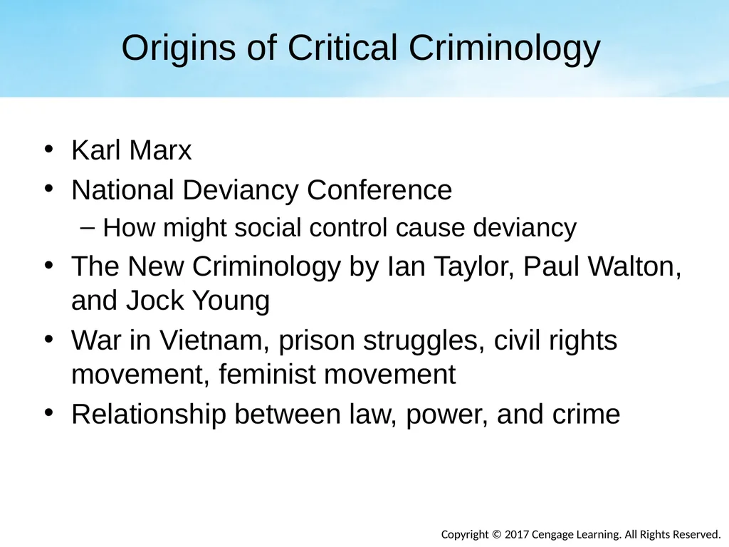 Chapter Eight Social Conflict, Critical - slide 4 of 23