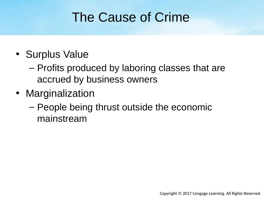 Chapter Eight Social Conflict, Critical - slide 12 of 23
